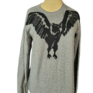 Raven knit sweater